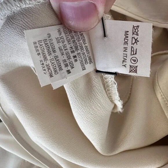 Brunello Cucinelli Layered Long Sleeve Silk Stop XXL - Picture 10 of 10